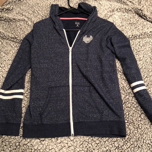 Justice zip up hoodie barley worn - Picture 1 of 1